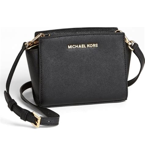 michael kors selma mini messenger black and white|michael michael kors selma mini messenger 2 .